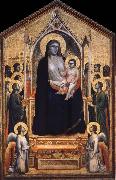 Giotto, Throning God mother with the child